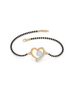 Pretty Heart Diamond Bracelet