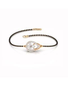 Alluring Diamond Mangalsutra Bracelet