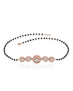 Enticing Black Beads Diamond Bracelet
