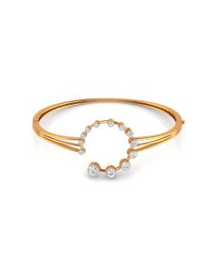 Fashionable Diamond Rose Gold Bracelet