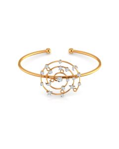 Distinctive Rose Gold Diamond Bracelet
