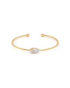 Elegant Bracelet with Marquise Diamond Motif