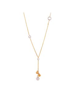 Millenium Trendy Cable Chain Diamond Necklace