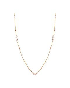 Classic Floral Twisted Diamond Chain