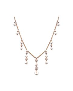 Heavy Clustered Diamond Necklace
