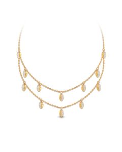 Layered Gold Chain Necklace