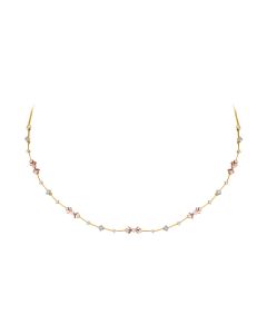 Stylish Impression Diamond Necklace