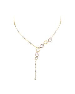 Festive Elegance Diamond Necklace
