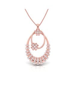 Charming Loops Diamond Pendant