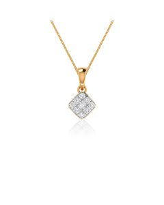 Nine stone Small Diamond Pendant