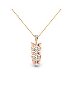 Luxurious Gold Diamond Pendant