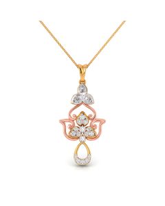 Lively Gold Diamond Pendant