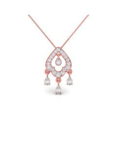 Multi Droplets Diamond Pendant