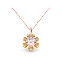 Pearl Charm Diamond Pendant