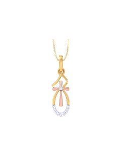 Marvellous Gold Diamond Pendant