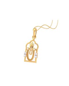 Divine Diamond Gold Pendant