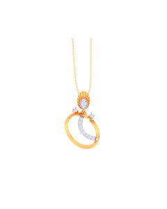 Spectacular Gold Diamond Pendant