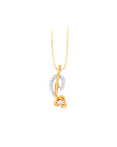 Breathtaking Gold Diamond Pendant