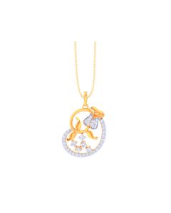 Eye Catching Rose Diamond Pendant