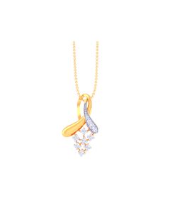 Endearing Diamond Gold Pendant