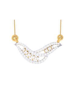 Charming Curve Diamond Mangalsutra