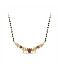 Ruby Love Diamond Mangalsutra