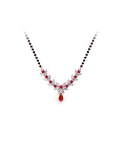 Ruby Lush Diamond Mangalsutra