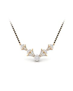 Royal Mangalsutra Diamond Pendant