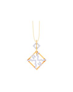 Radiant Cut Diamond Pendant