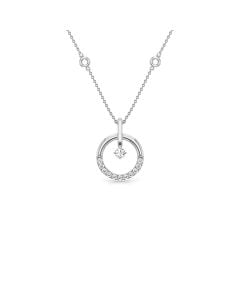 Twinkling Diamond Pendant