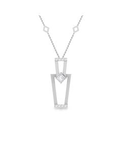 Glistening Aura Diamond Necklace