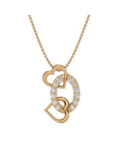 Special Heart Gold Pendant