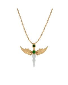 Wings of Desire Diamond Pendant