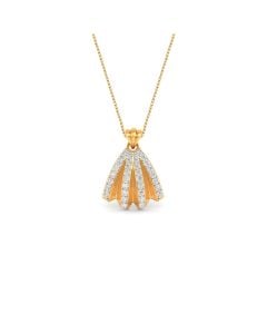 Four Diamond Stripe Pendant