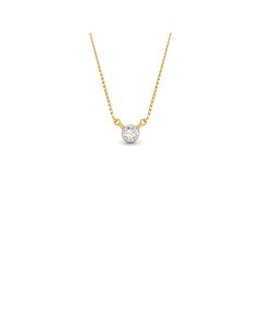 Twin Diamond Pendant with Subtle and Elegant Design