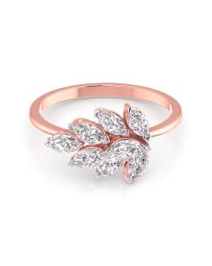 Glittering Aura Diamond Ring