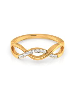 Brilliant Intertwine Diamond Ring