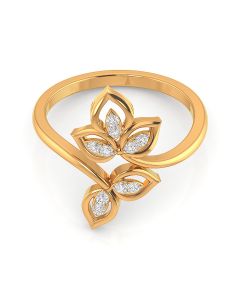 Natural Bloom Diamond Ring