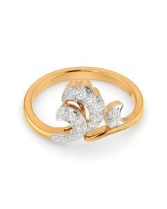 Ethnic Love Diamond Ring