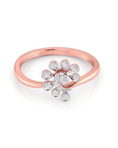 Glittering Glow Diamond Ring