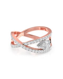 Brilliant Dual Band Diamond Ring