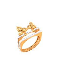 Versatile Sparkling Diamond Ring