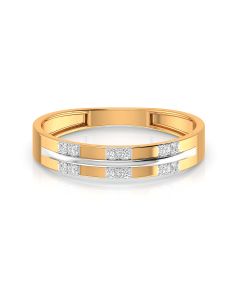 Charming Yellow Gold Diamond Ring
