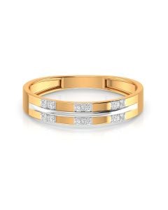 Charming Yellow Gold Diamond Ring