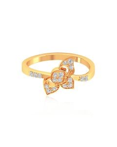 Floral Style Diamond Ring