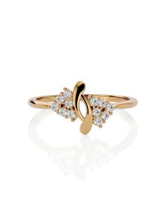 Charming Diamond Cluster Ring