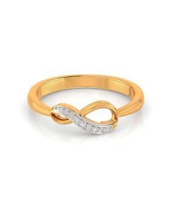 Leaf Design Diamond Ring