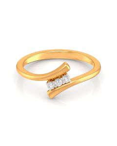 Open Loop Diamond Ring