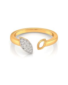 Marquise Diamond Open Ring