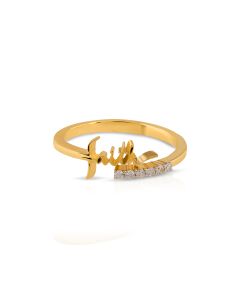 Faith-Inspired Diamond Ring for Daily Upliftment
